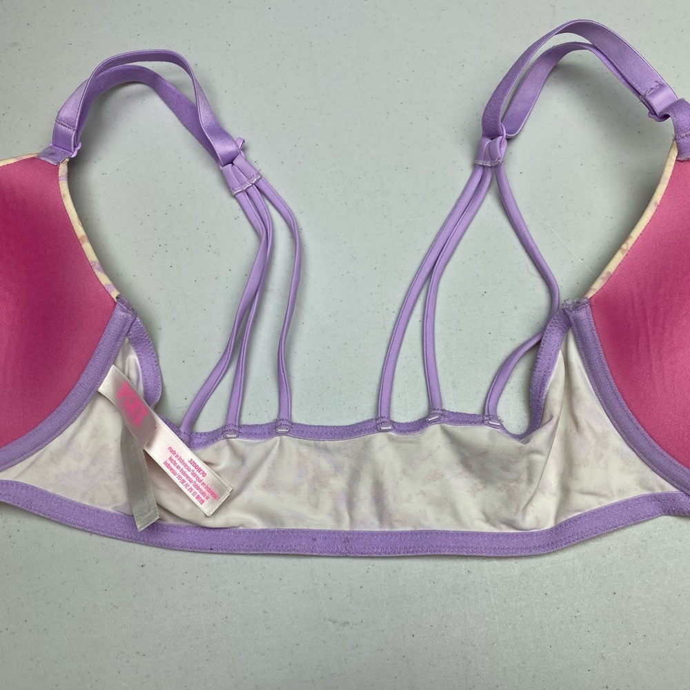 PINK by VS CREM/PNK Lightly Lined Underwire 32DD. *P1004 - Picture 3 of 5